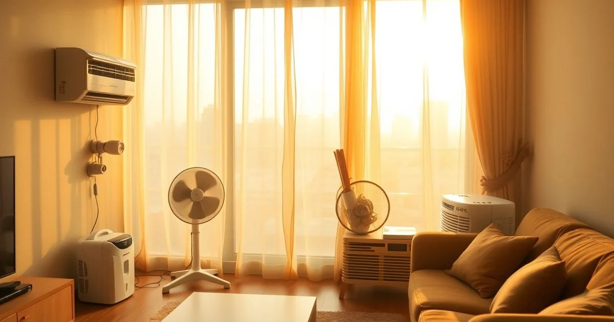 여름철 에어컨 가동과 전기세 폭등