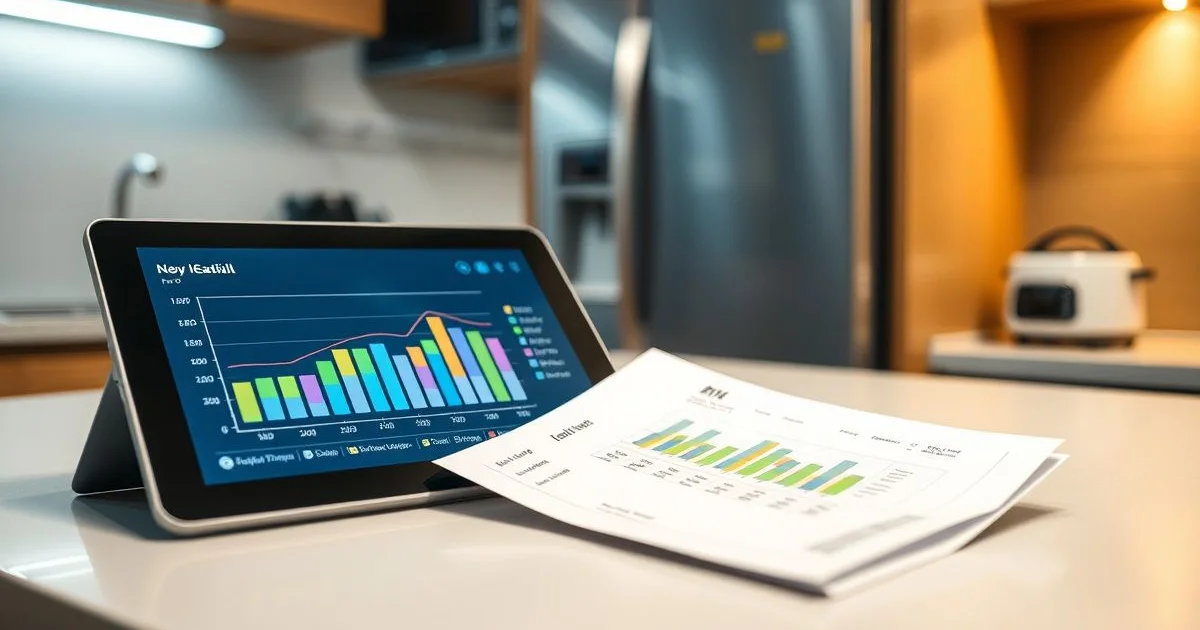 우리 집 월평균 전기 사용량 확인